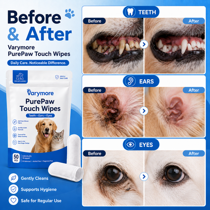 PurePaw Touch Wipes